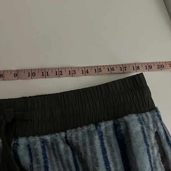 Tru Kolors Blue Striped Fleece Joggers Pants Size XXL Sherpa Men's Matching - Picture 7 of 11